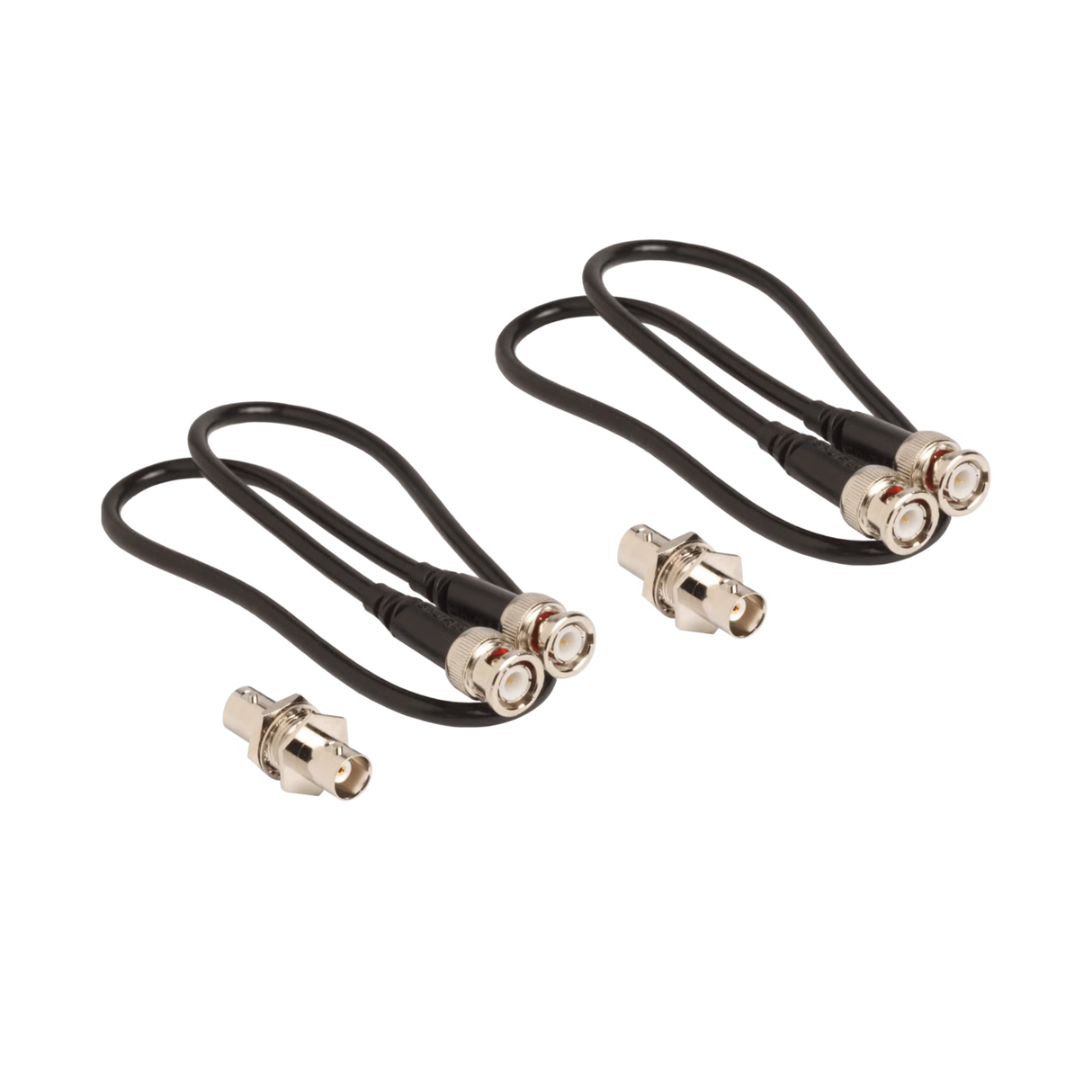 Shure UA600 Front mount antenna kit includes 2 coaxial cables and 2 bulkhead adapters