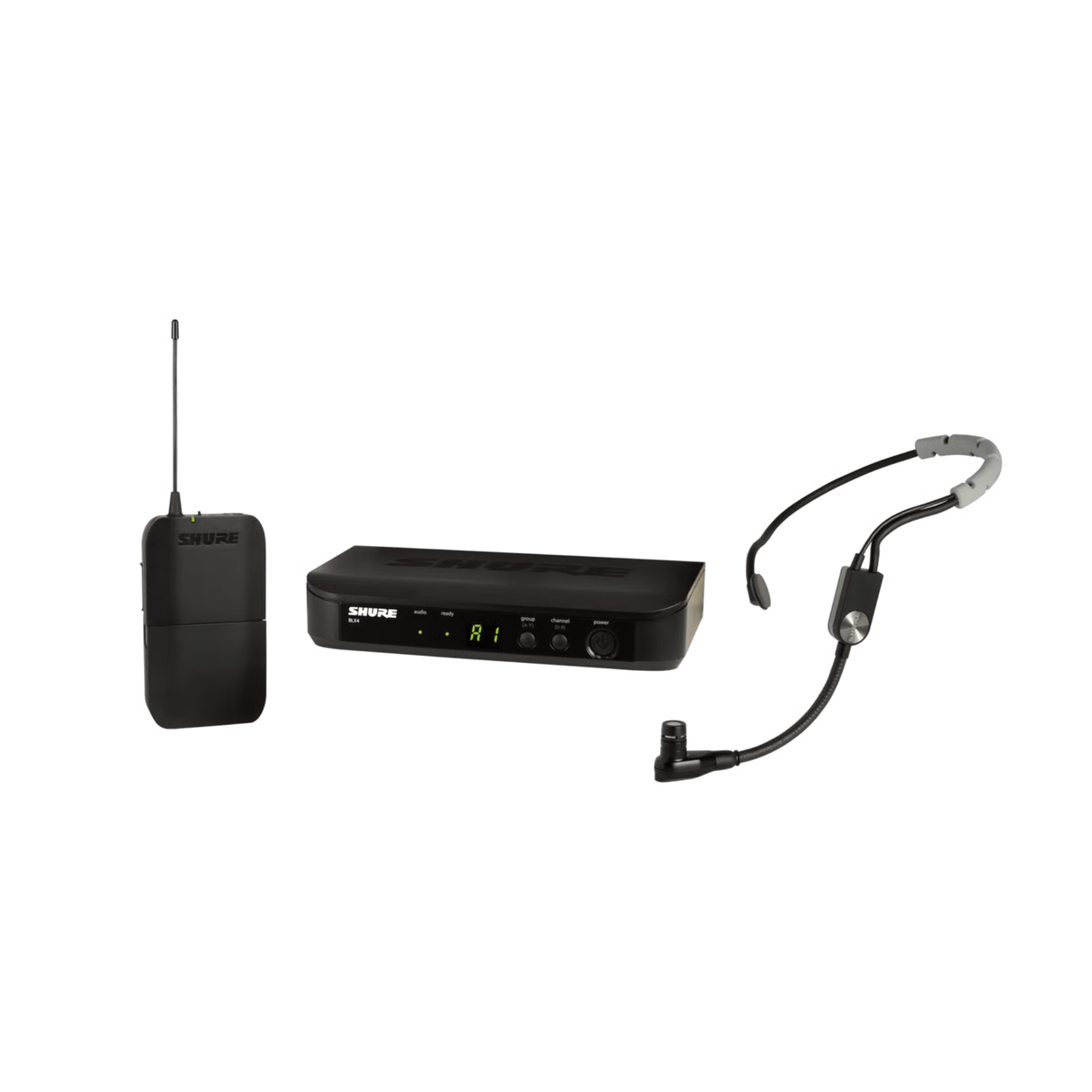 Shure BLXR Wireless System with BLX1 Bodypack and SM35 Headset (Rack Mount)