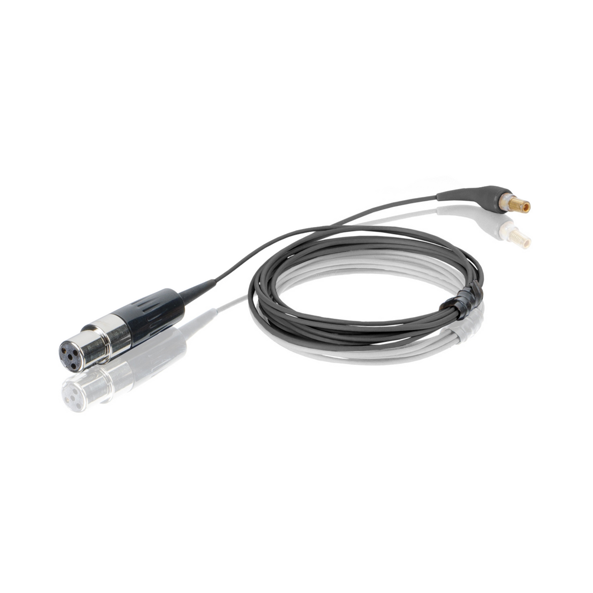 Countryman standard cable only; for H6 headset microphone wired for Shure (Switchcraft TA4F), black