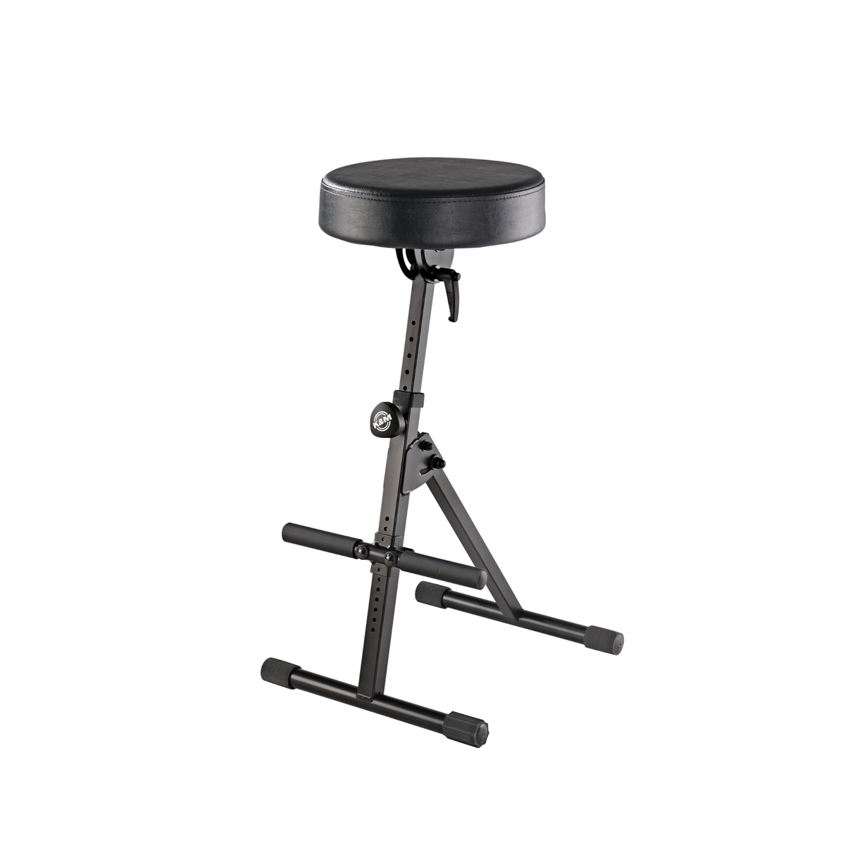 K&M 14060 stool, black, imitation leather
