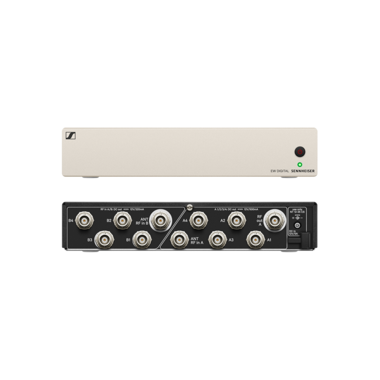 Sennheiser EW-D ASA (Q-R-S) Active antenna splitter (dual 1;4) with DC power distribution for EW-D r