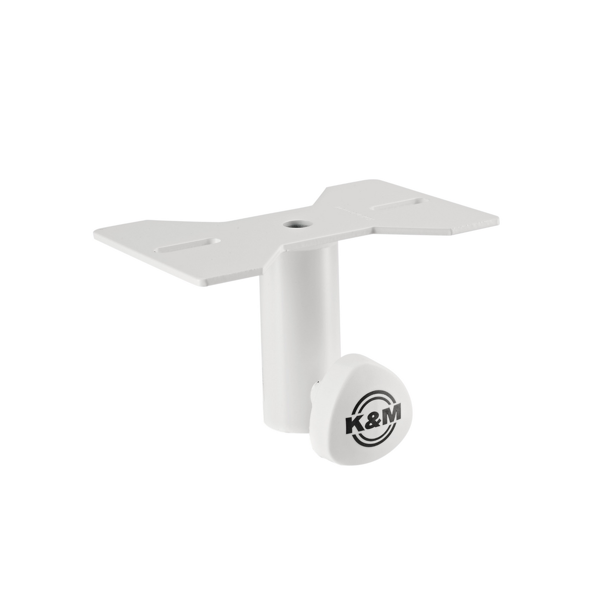 K&M 195/8 mounting adapter, white