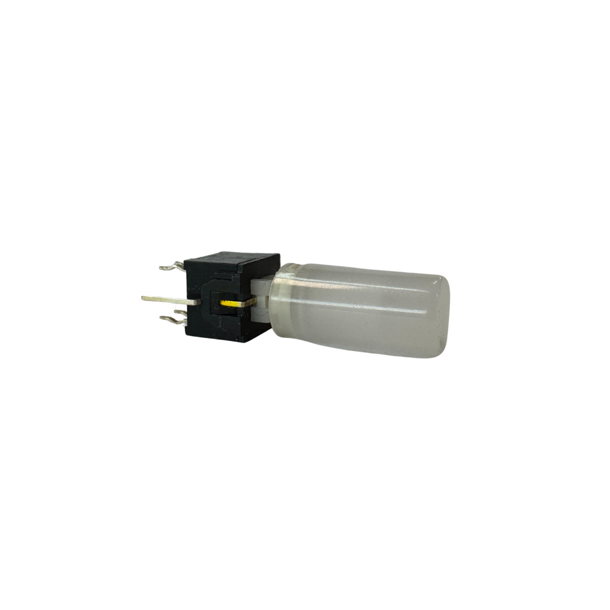 Clear-Com switch pushbutton w/yellow led (latching link button); for MS702