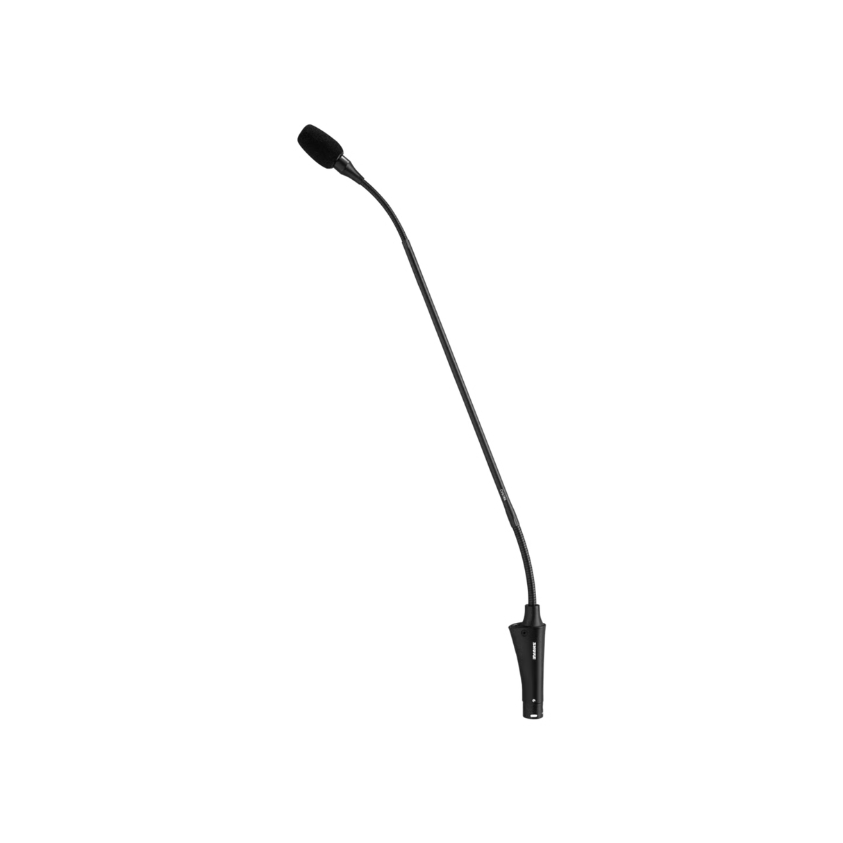 Shure Cardioid Condenser Gooseneck Microphone 18" with mute switch & LED indicator (Black)