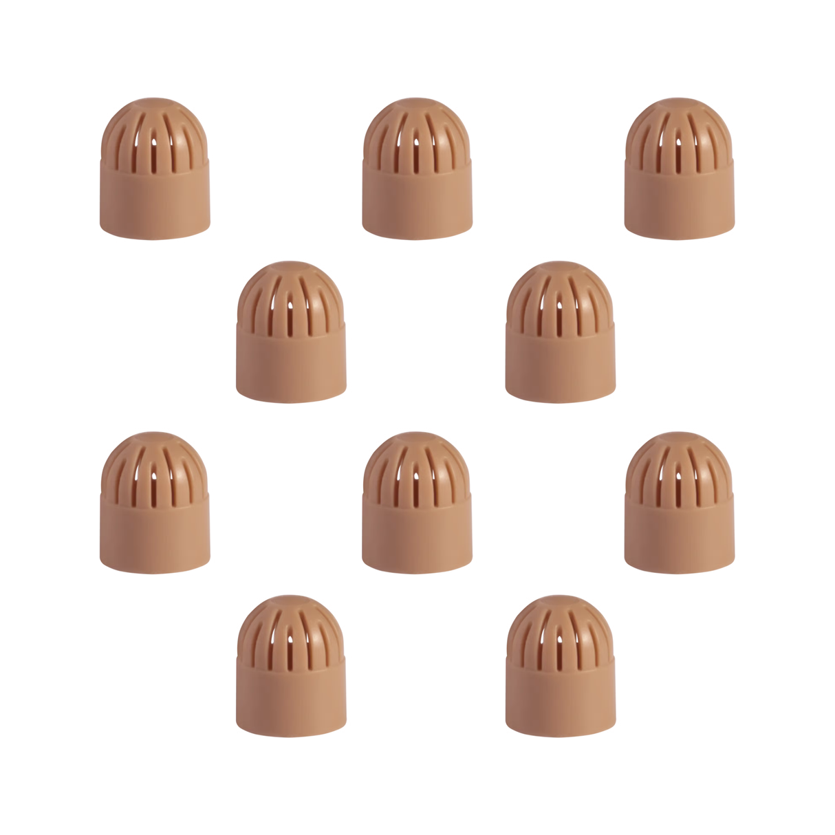 Shure TwinPlex Presence Cap for TL40 Series, 10 pieces (Cocoa)