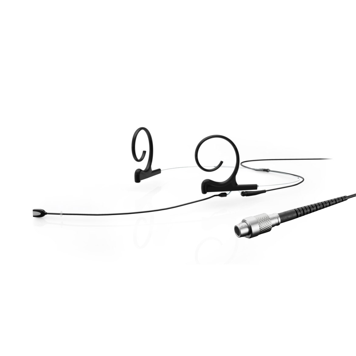 DPA 4166 CORE Omni Flex Headset Mic, 110 mm Boom, Black, 3-pin LEMO