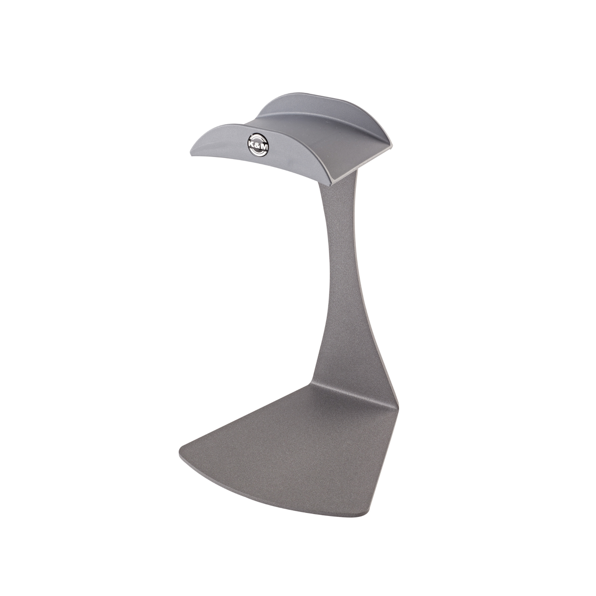 K&M 16075 headphone table stand, grey