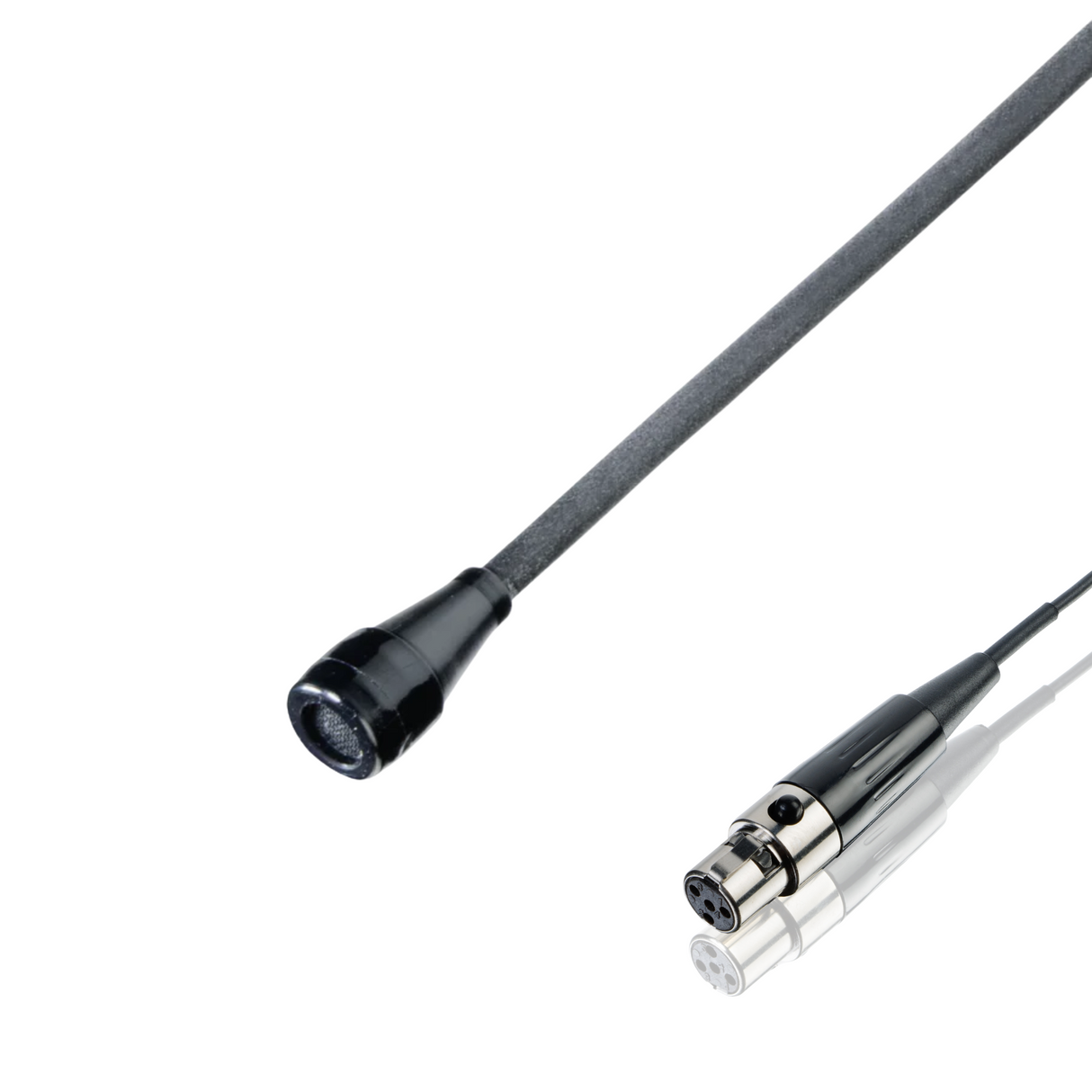 Countryman B3 (round) microphone wired for Revolabs, black