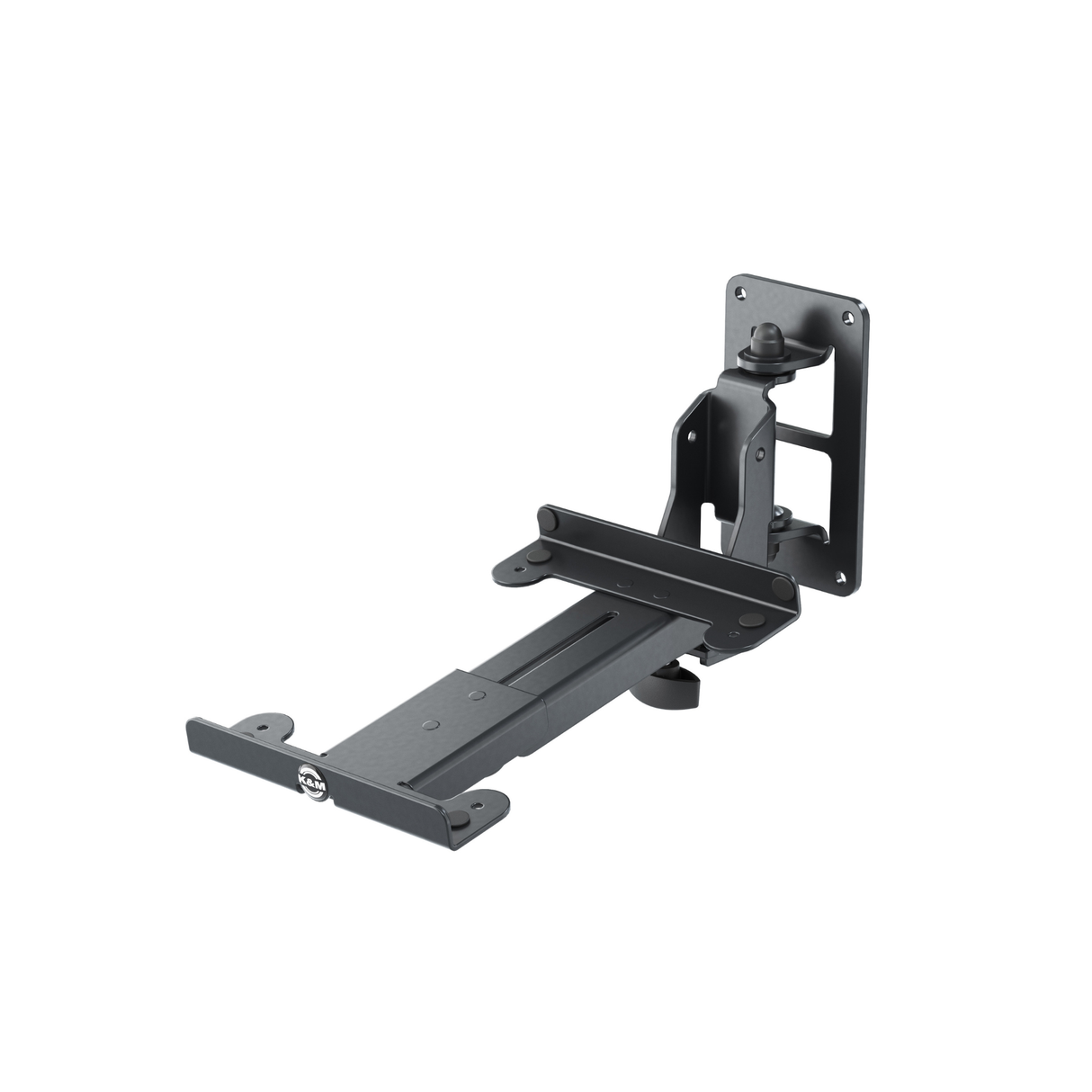 K&M 24166 speaker wall mount M, black