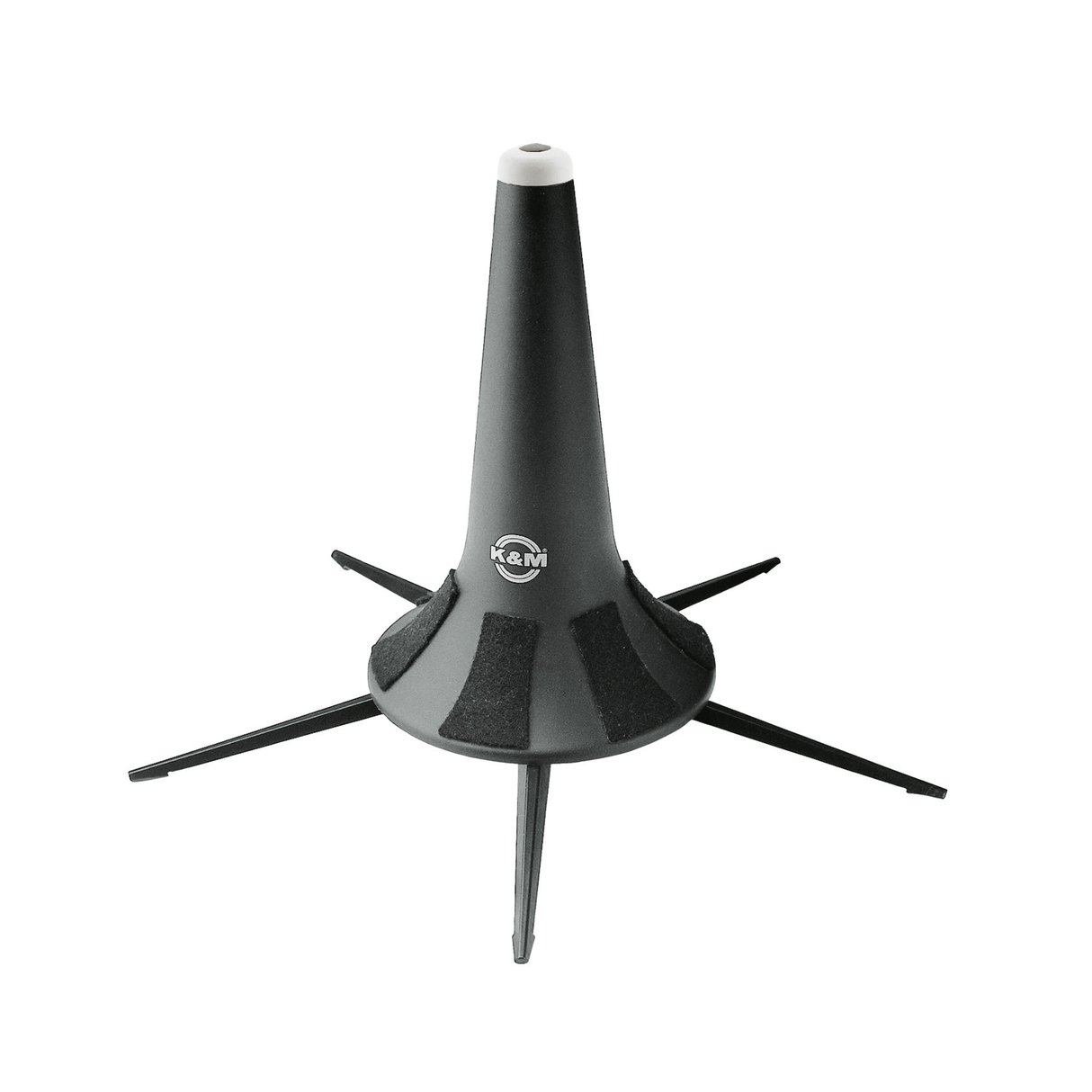 K&M 15240 flugelhorn stand, black