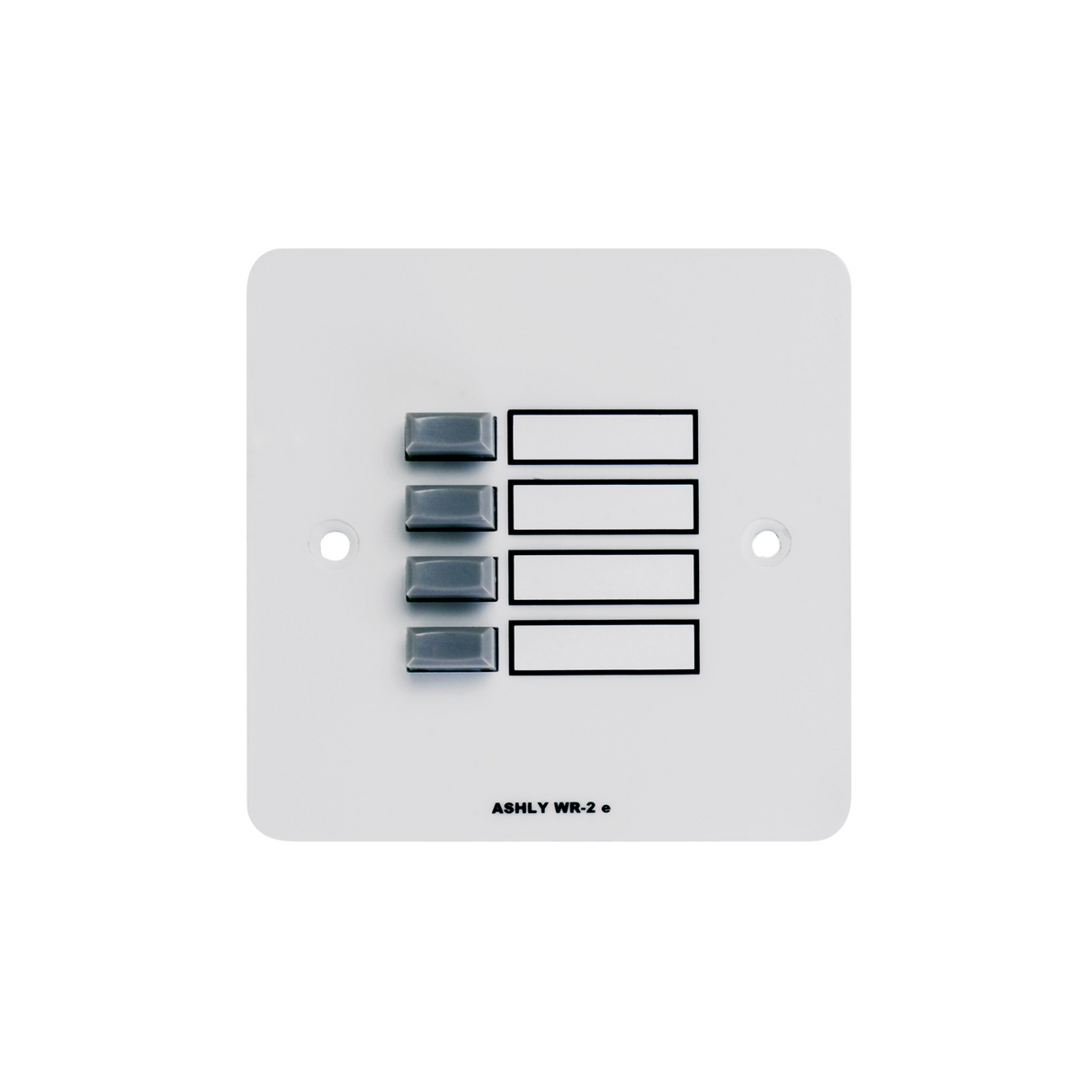 Ashly 4-position preset recall wallplate remote