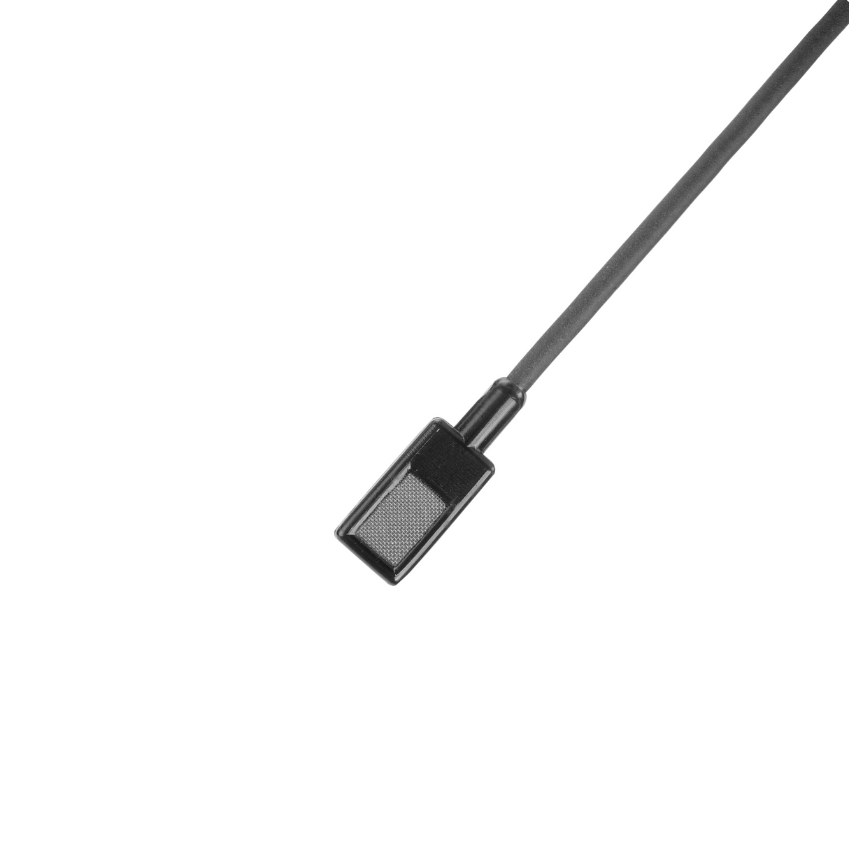 Countryman EMW (square) microphone to XLR, black, flat HF response