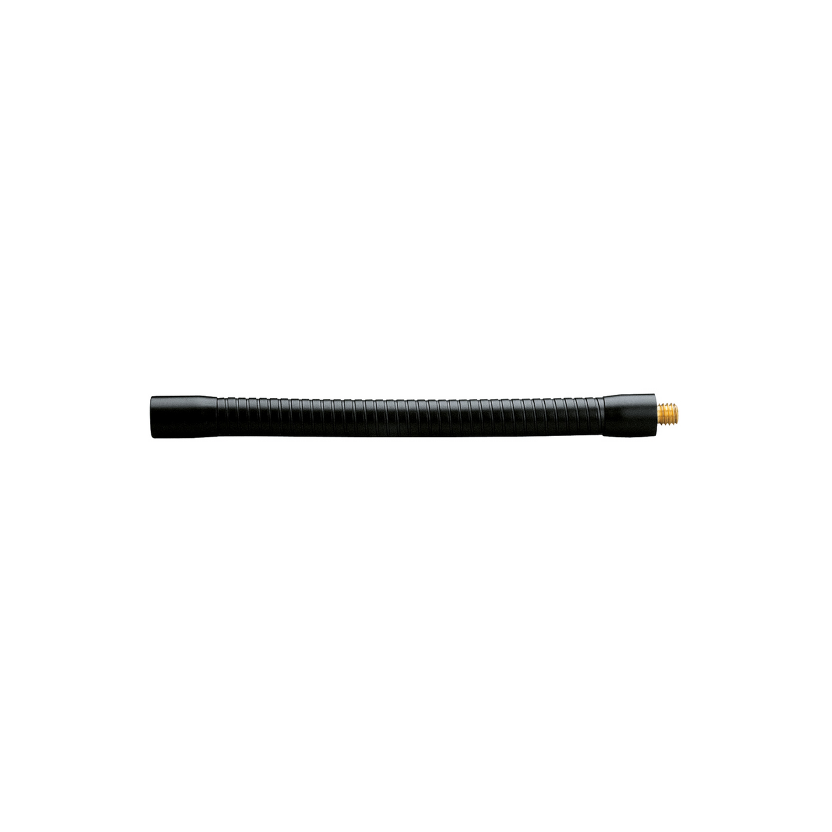 K&M 225 gooseneck, 3/8in male - female, 15mm diameter, 200mm, black