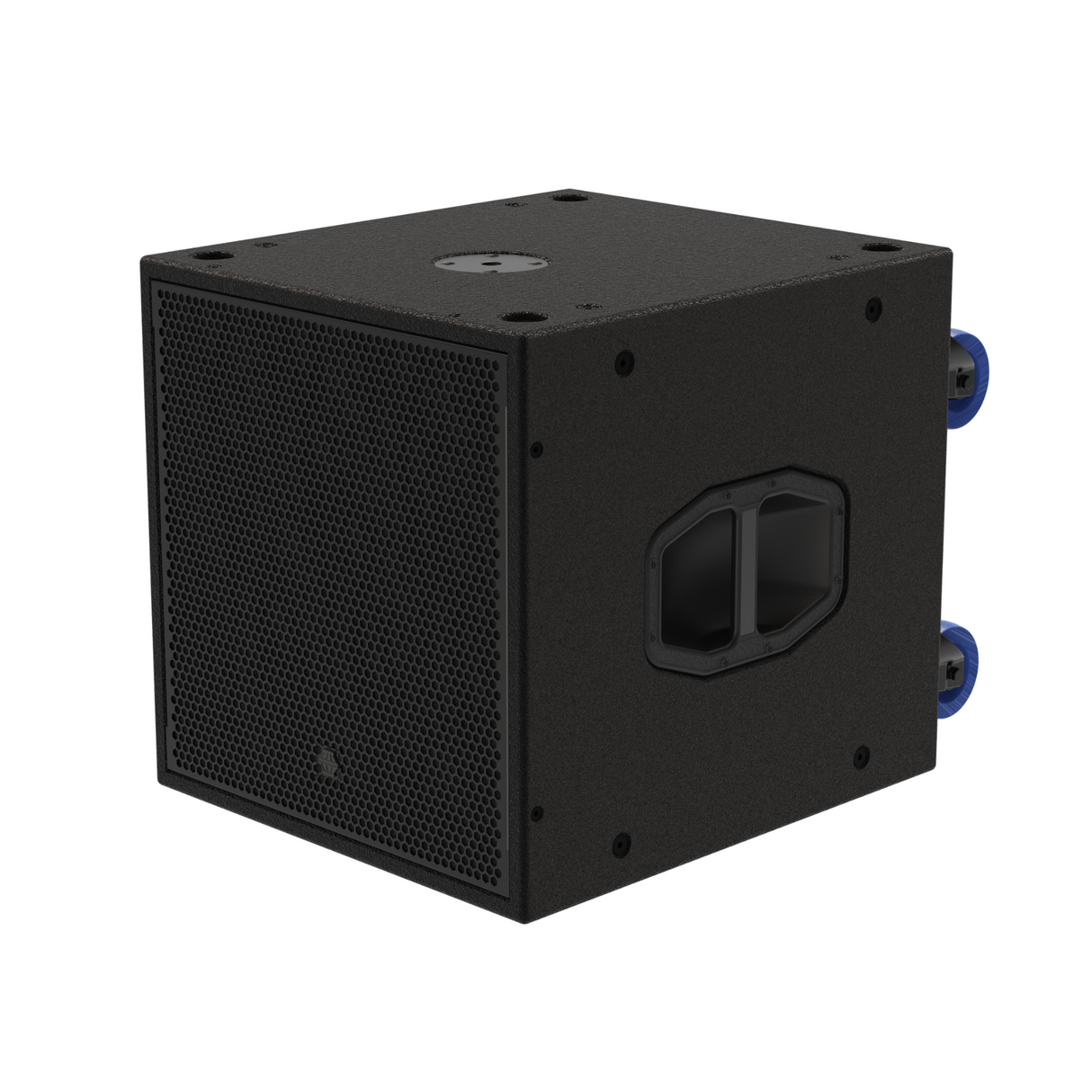 EM Acoustics compact reflex subwoofer, 1 x 15" neo LF, 40Hz - 150Hz, black