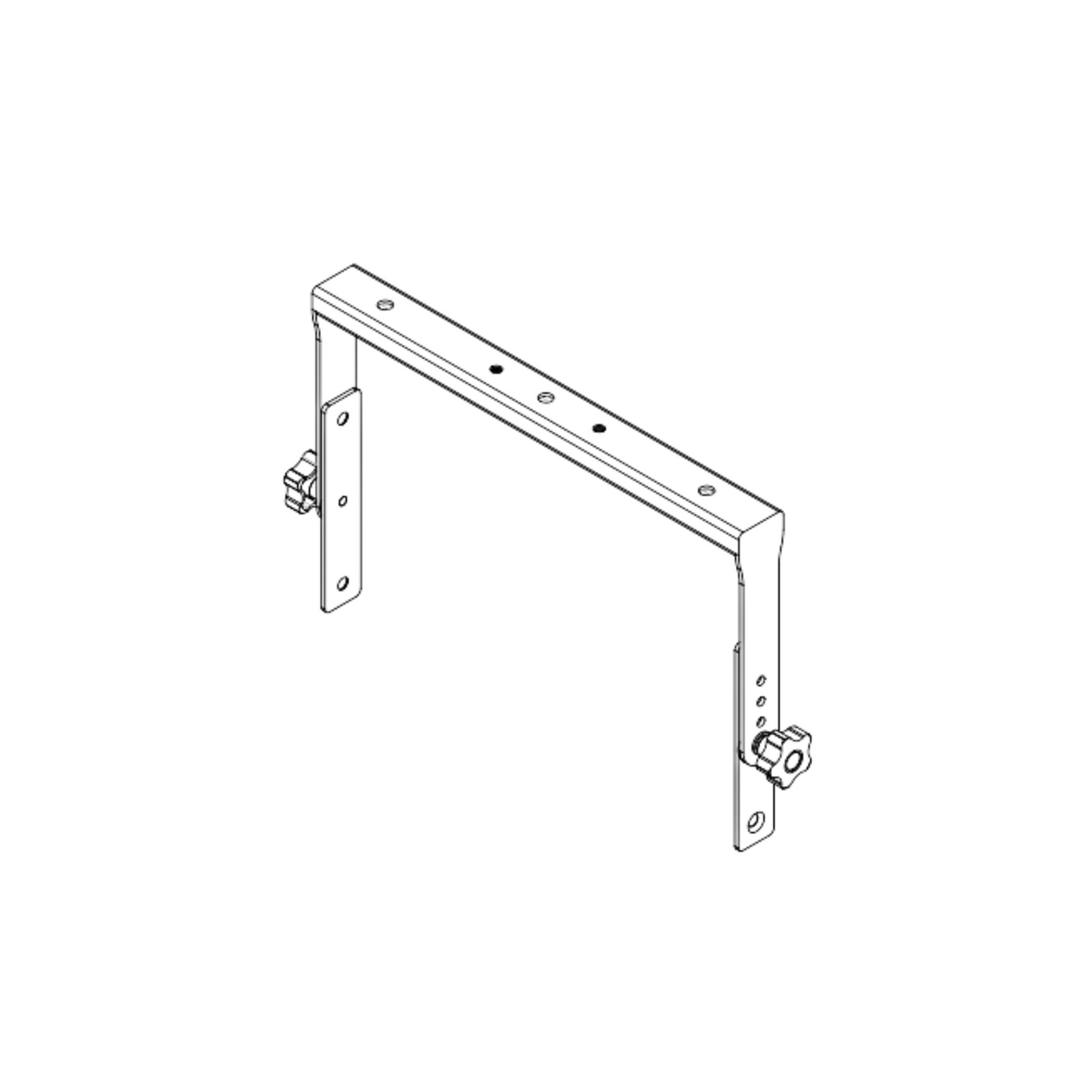 EM Acoustics FC-81Xh Horizontal hanging cradle for EMS-81X, black
