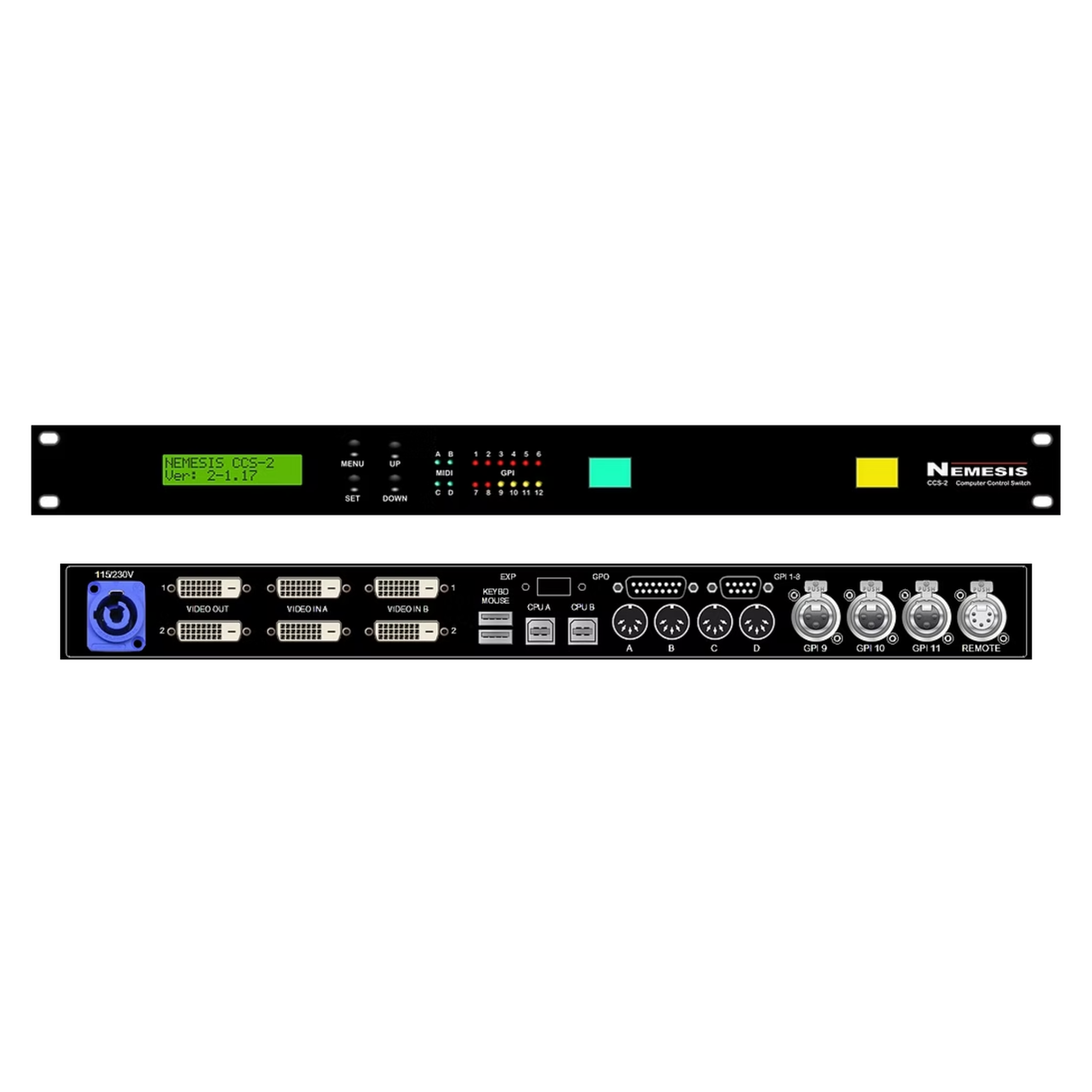 Nemesis CCS-2 Computer Playback Control Switcher