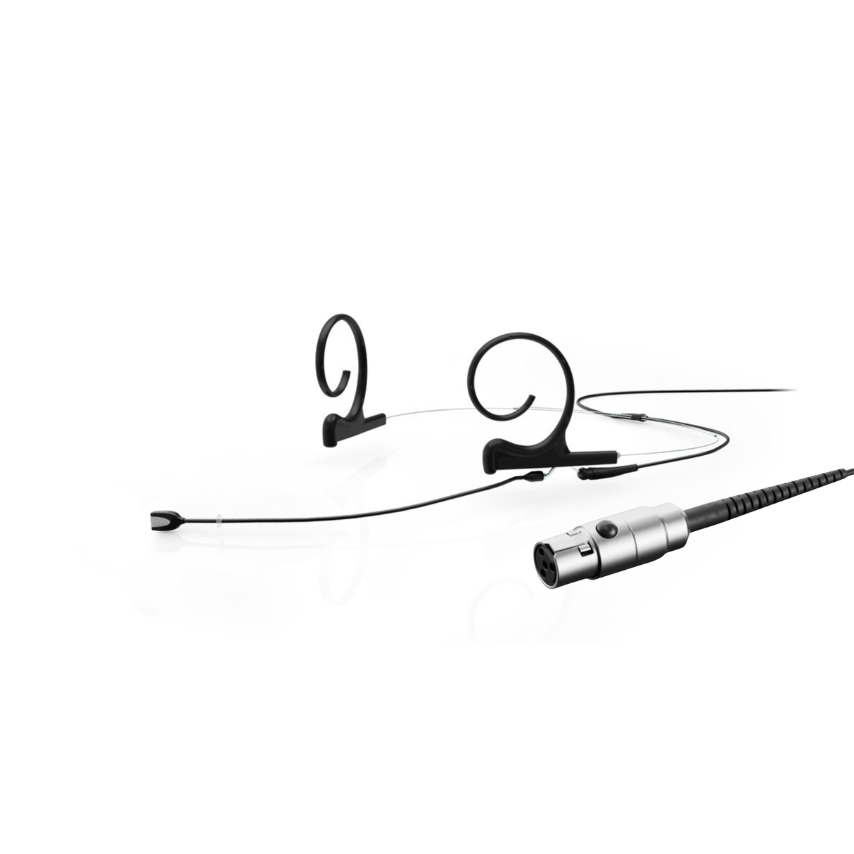 DPA 4166 CORE Omni Flex Headset Mic, 90 mm Boom, Black, TA4F Mini-XLR
