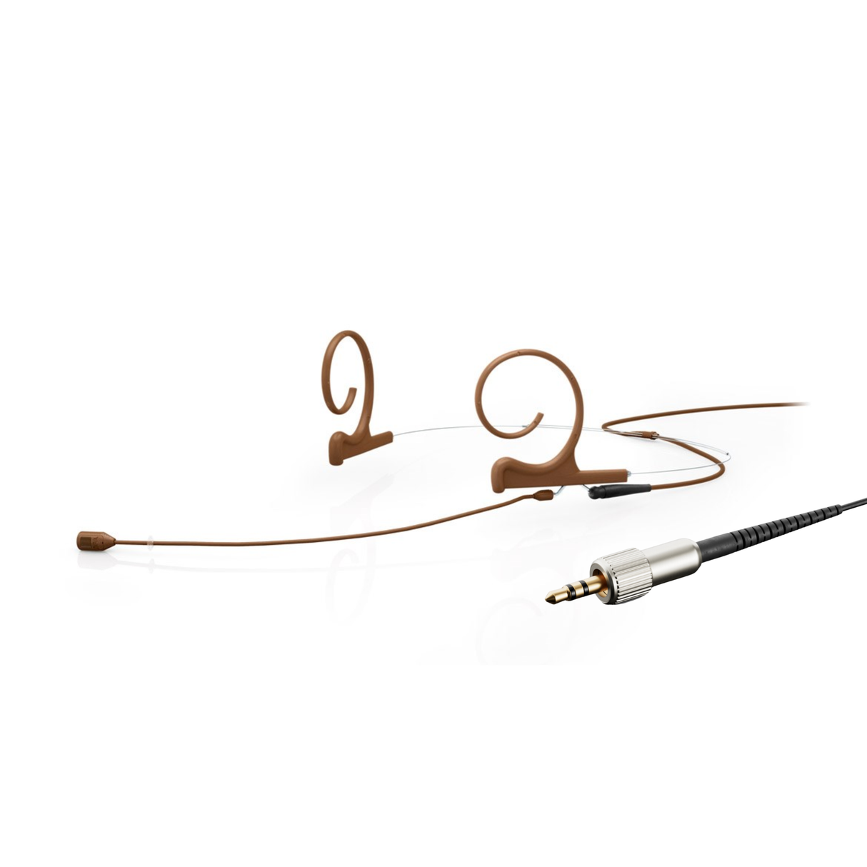 DPA 4288 CORE+ Directional Flex Headset Mic, 120 mm Boom, Brown, Mini-Jack