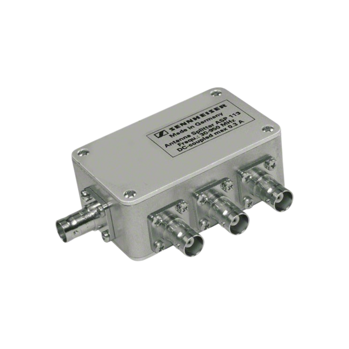 Sennheiser ASP 113 Antenna splitter, 1x 1 in 3 out, passive, DC coupling, BNC connectors