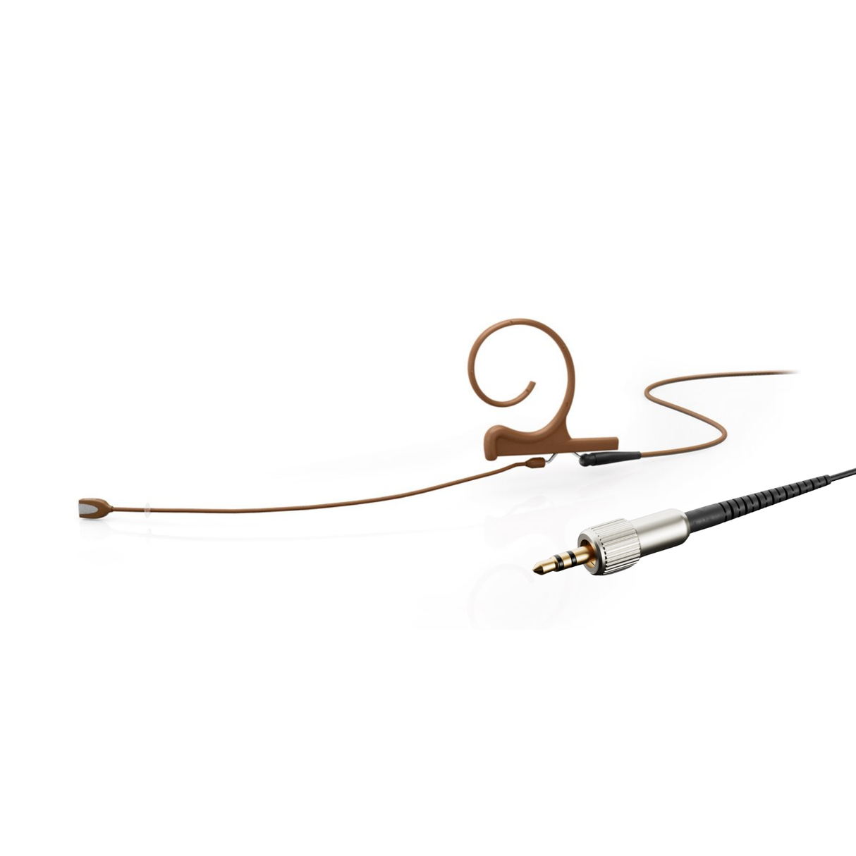 DPA 4166 CORE Omni Flex Earset Mic, 110 mm Boom, Brown, Mini-Jack