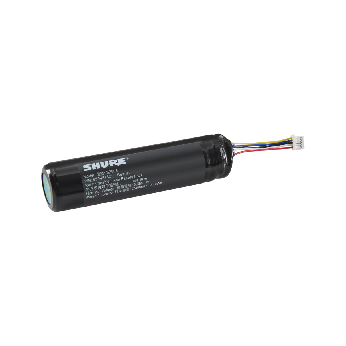 Shure Replacement Battery For Microflex Wireless Next 2 MXW2X Handheld