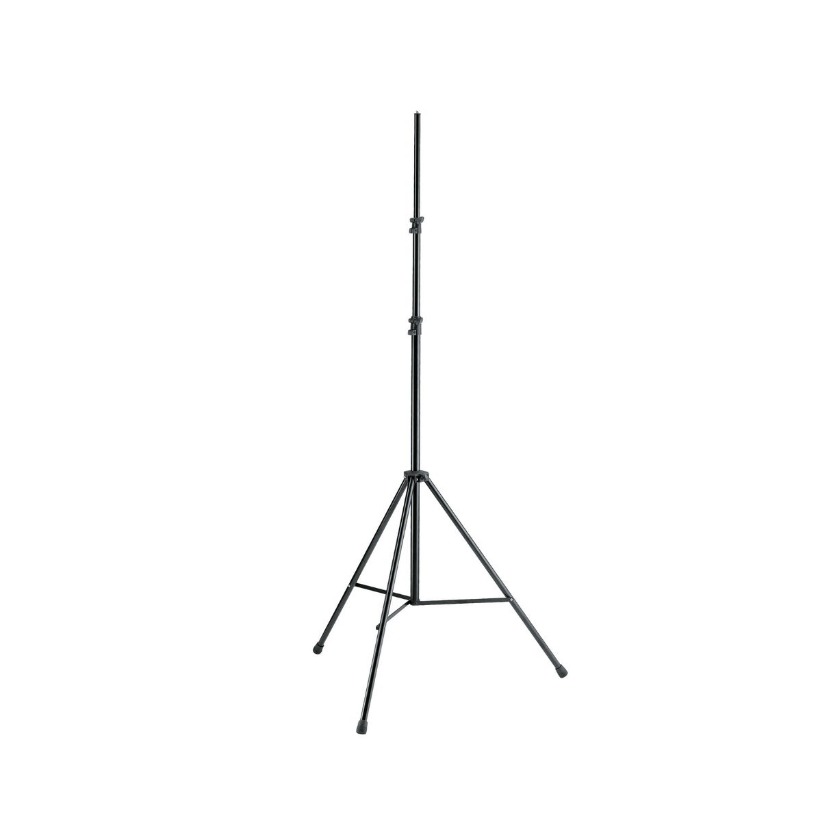 K&M 20800 microphone stand with 2-piece extension tube, 3/8in thread, maximum height 3010mm, black