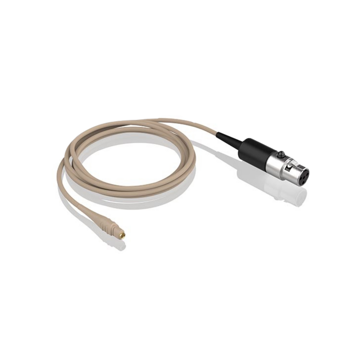 Countryman standard cable only; for H7 headset microphone wired for Shure (Switchcraft TA4F), tan