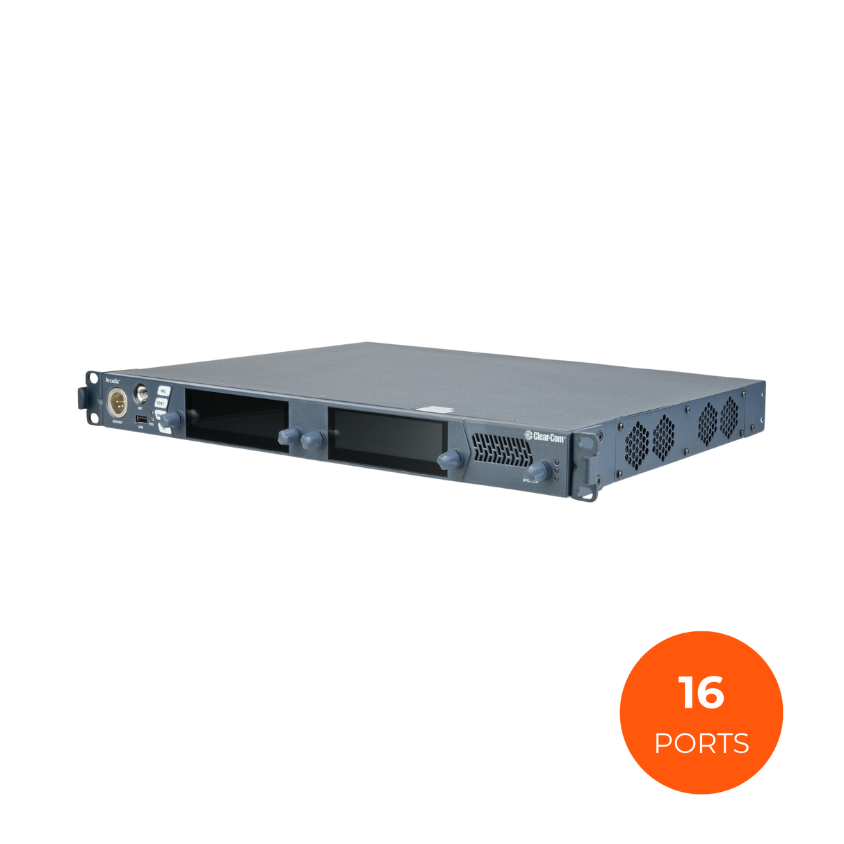 Arcadia Central Station: (16) Licensed Ports, 1RU, 5 pin XLR-M HS