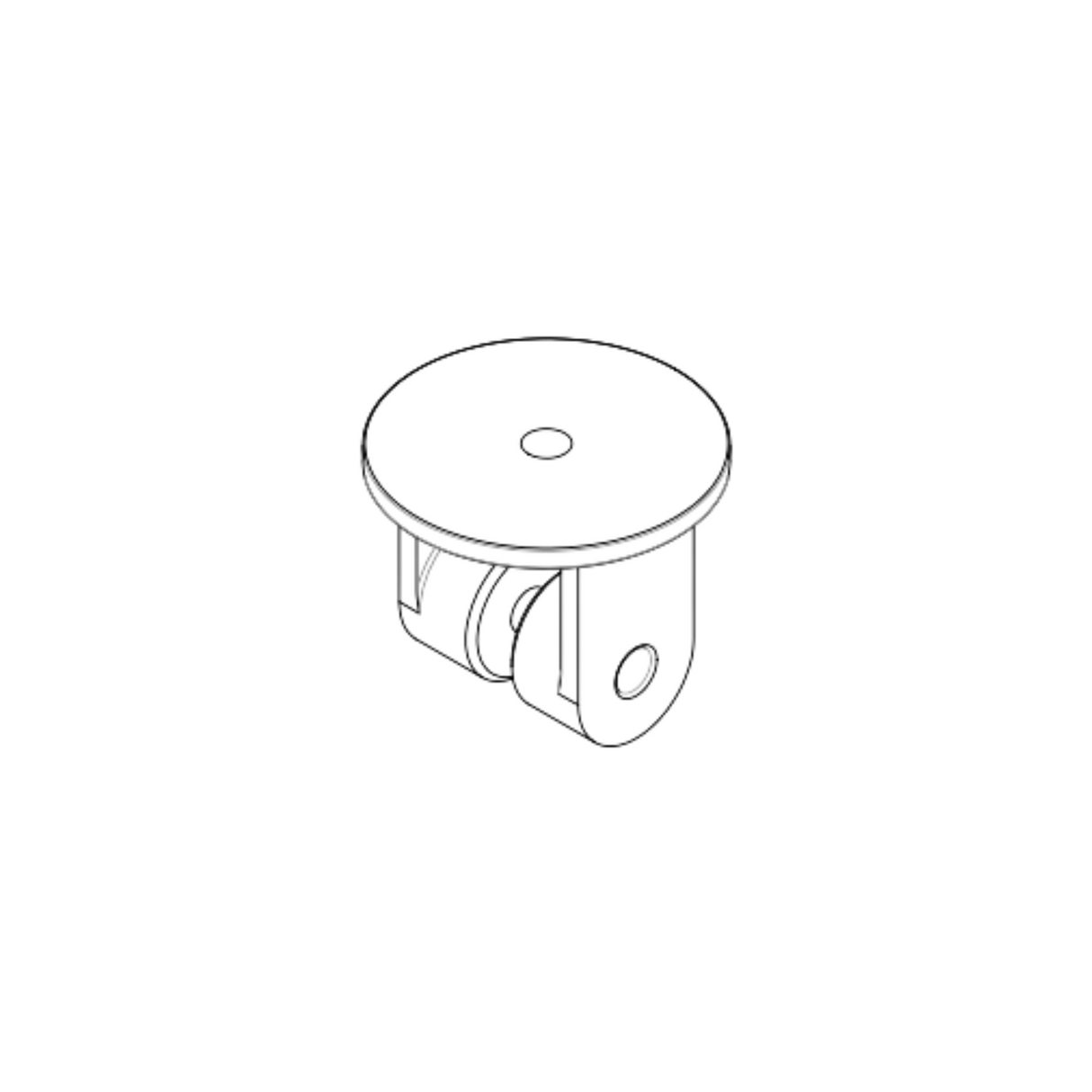 EM Acoustics HM-HALO-C Single-point hook clamp adapter for FG-HALO-C