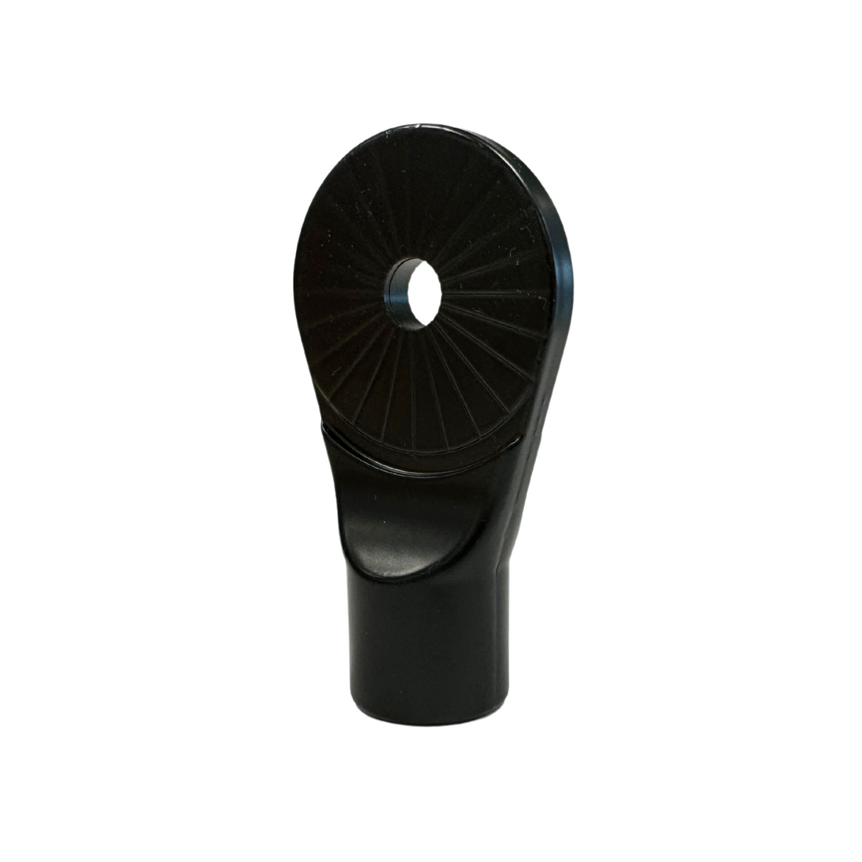 K&M swivel head 3/8", black