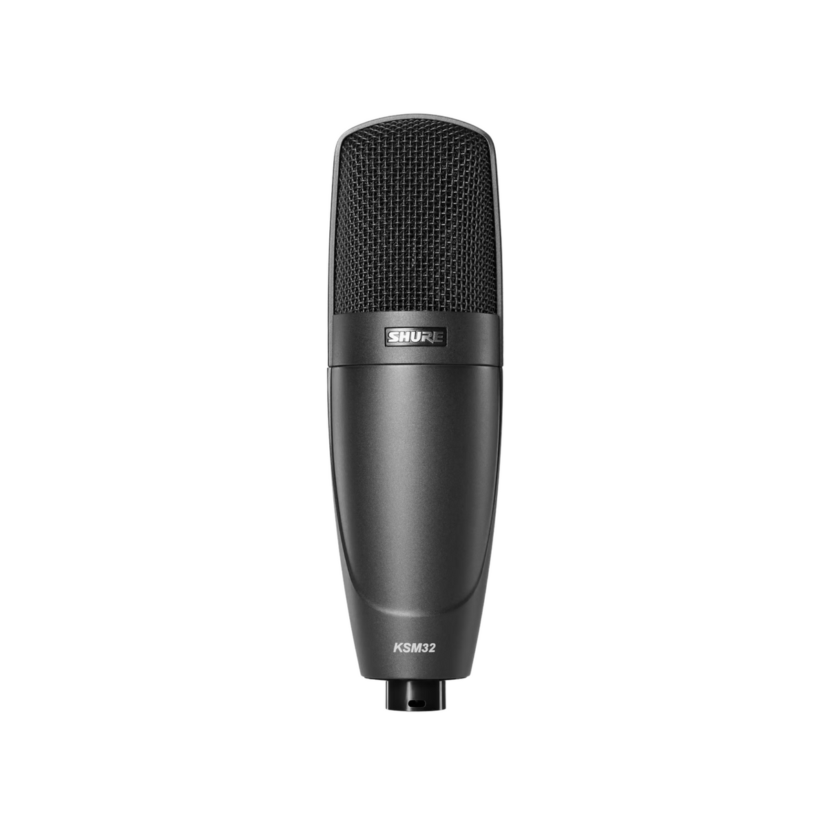 Shure dual cardioid condenser microphone, charcoal grey