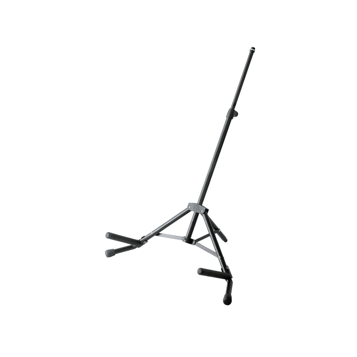 K&M 28130 amp stand with thread for boom, black