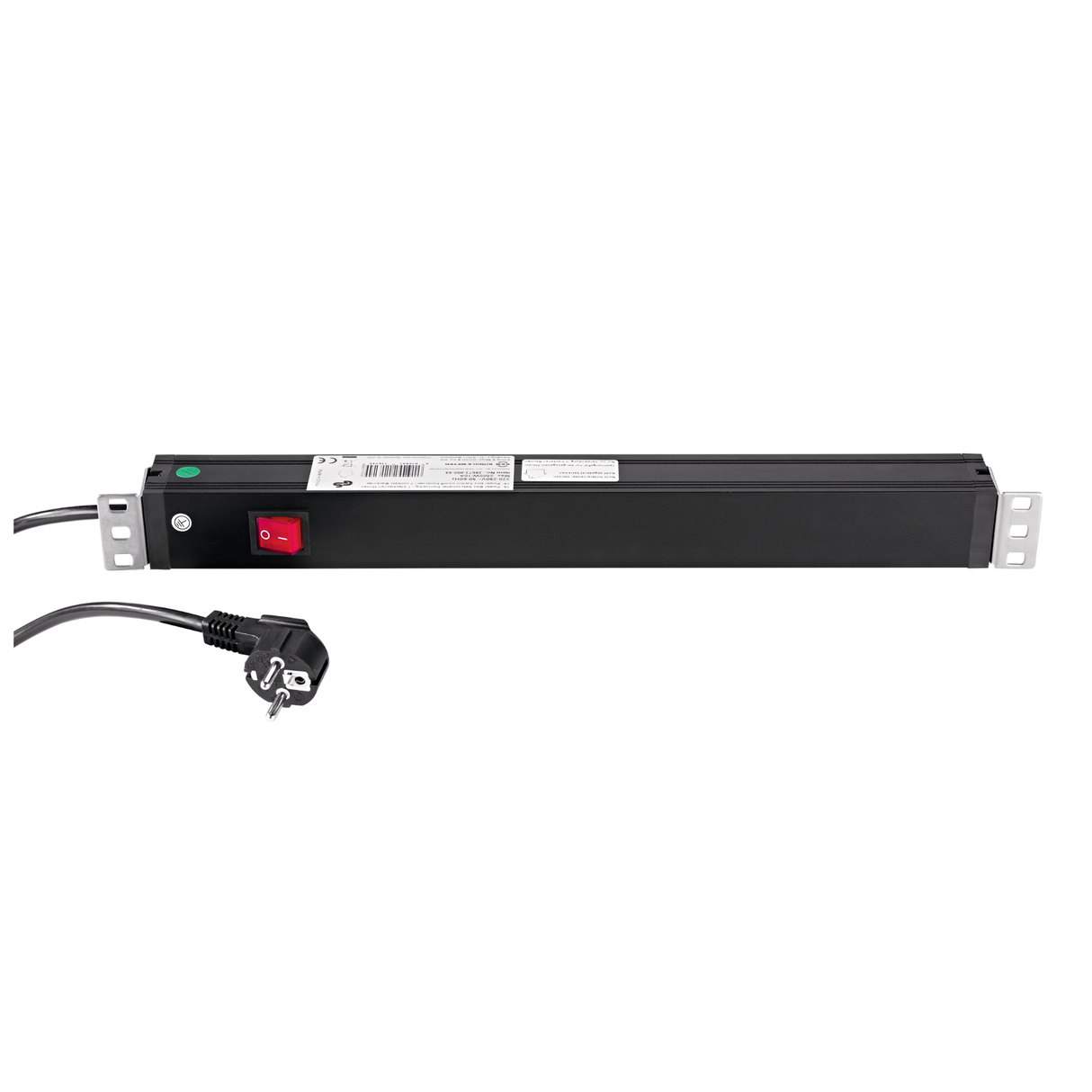 K&M 28672 19" power box, Euro plugg