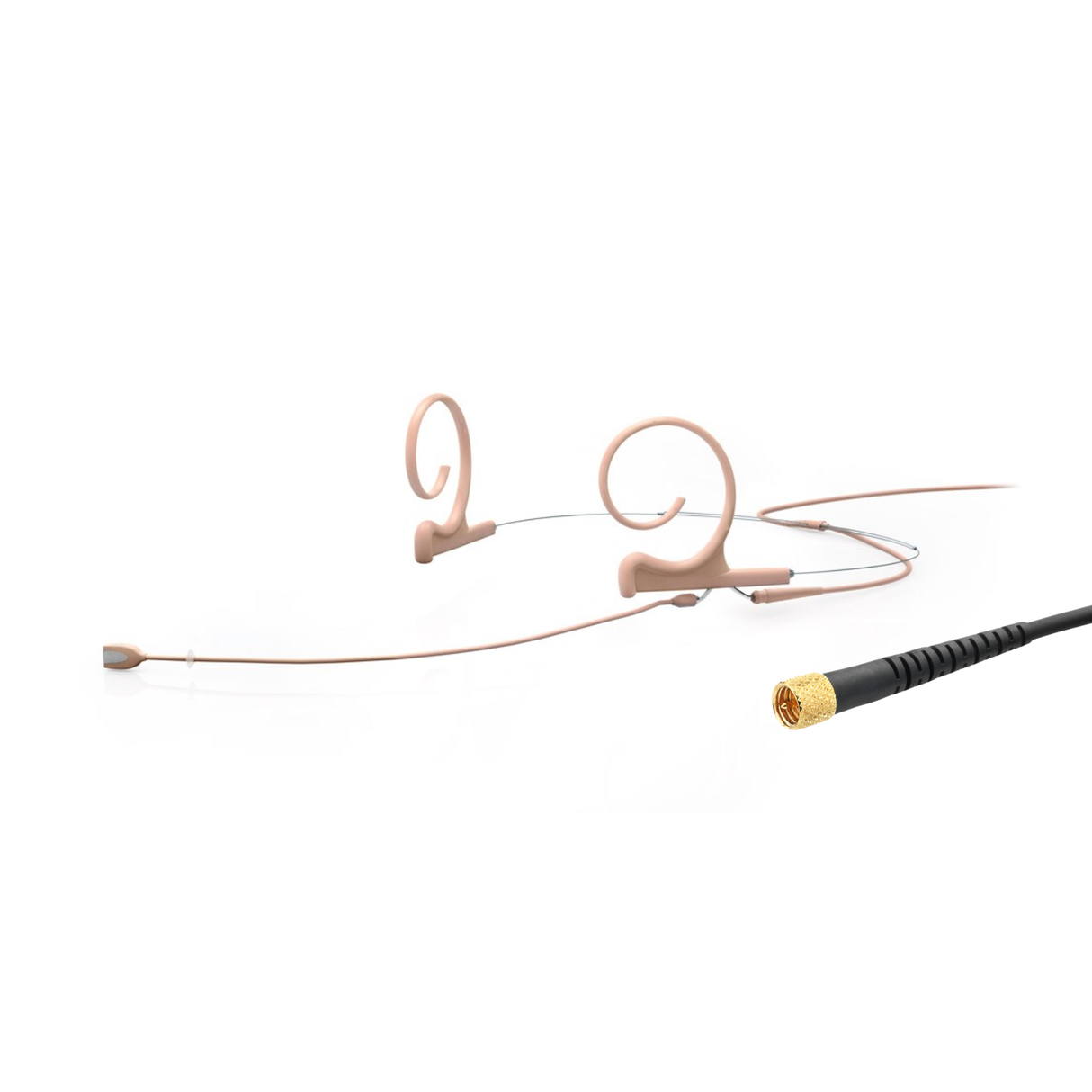 DPA 4166 CORE Omni Flex Headset Mic, 110 mm Boom, Beige, MicroDot