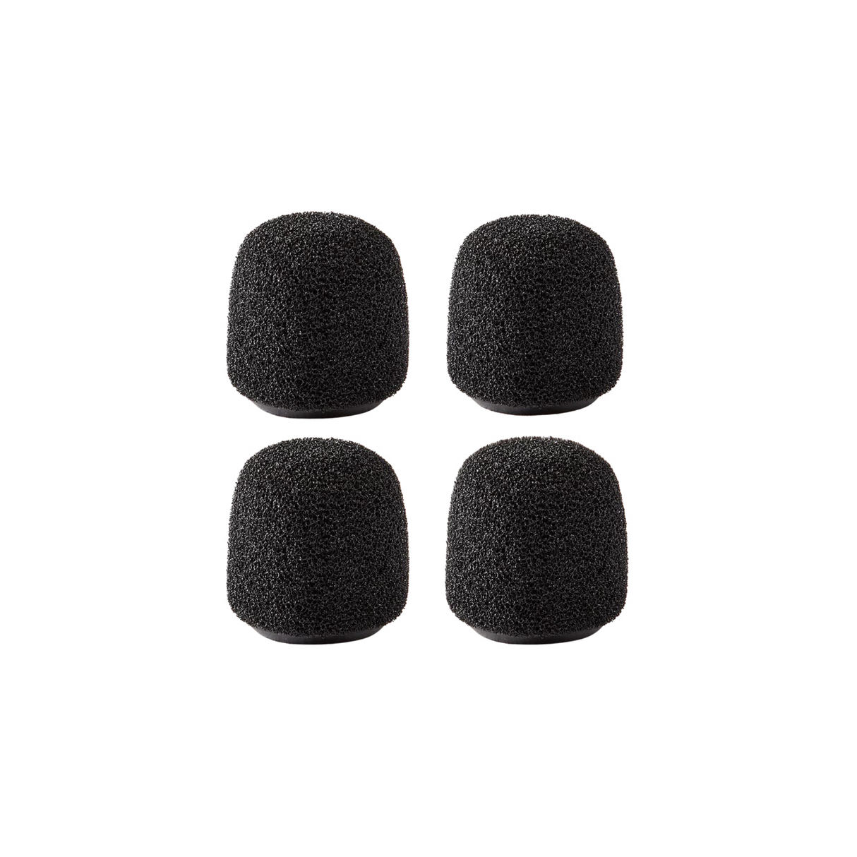 Shure Windscreen, Snap-fit, Black, Qty 4