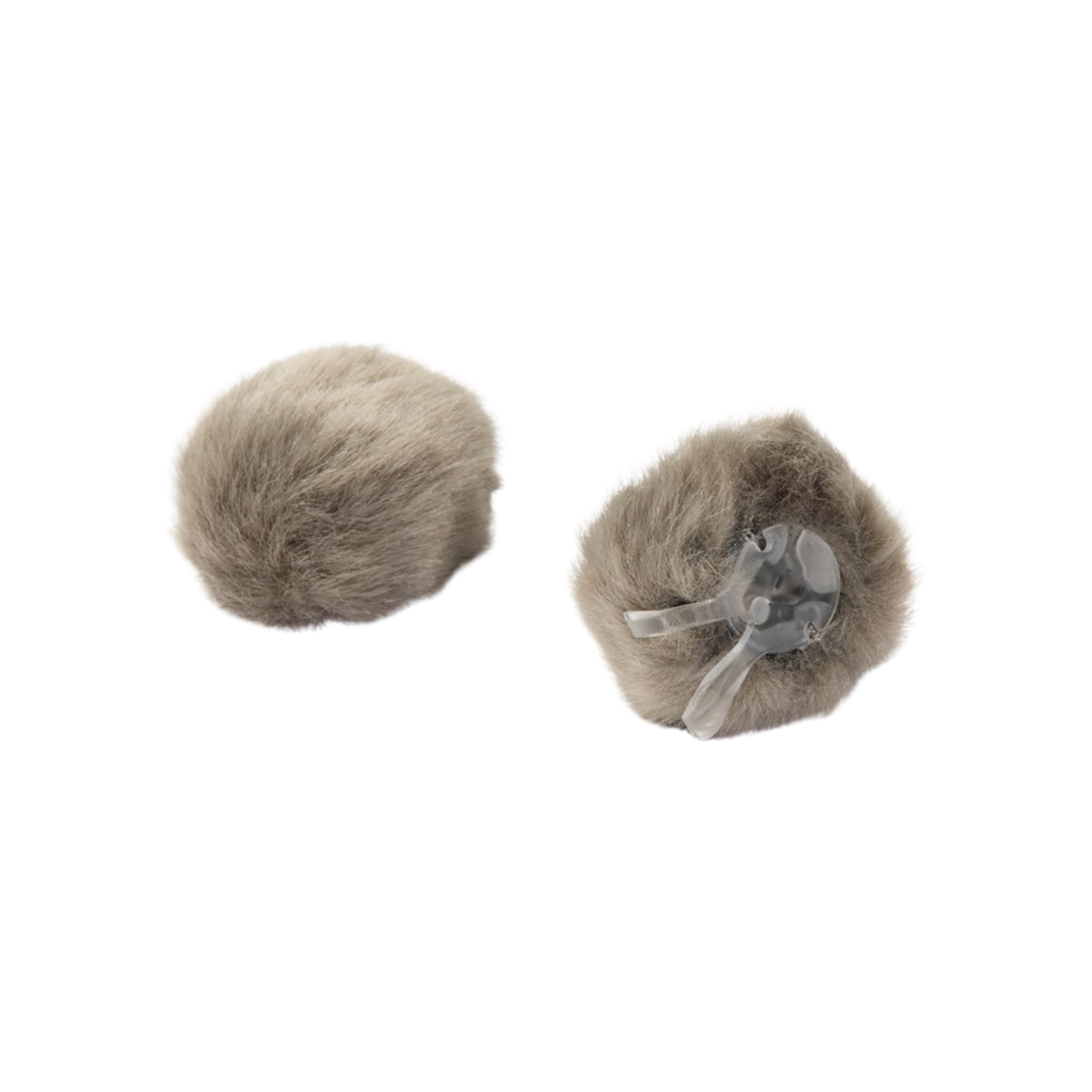 DPA Fur Windscreen, Gray, Large, 2 pcs