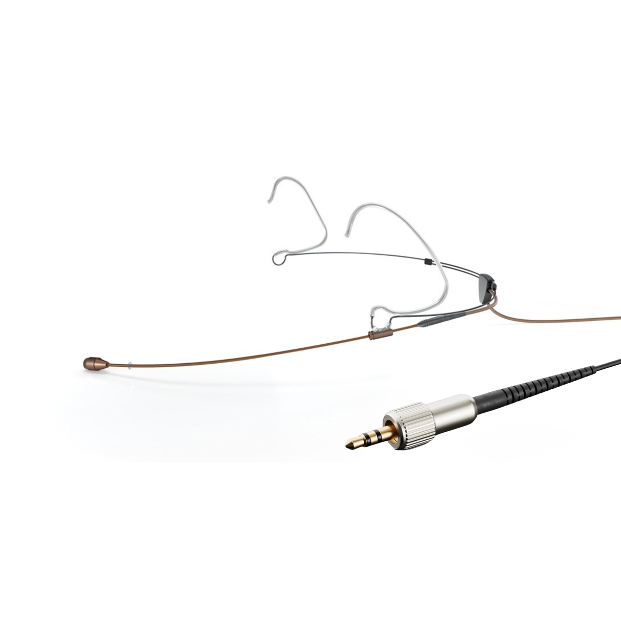 DPA 4466 CORE Omni Headset Mic, Brown, Mini-Jack
