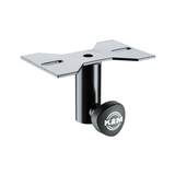 K&M 195/8 mounting adapter, black