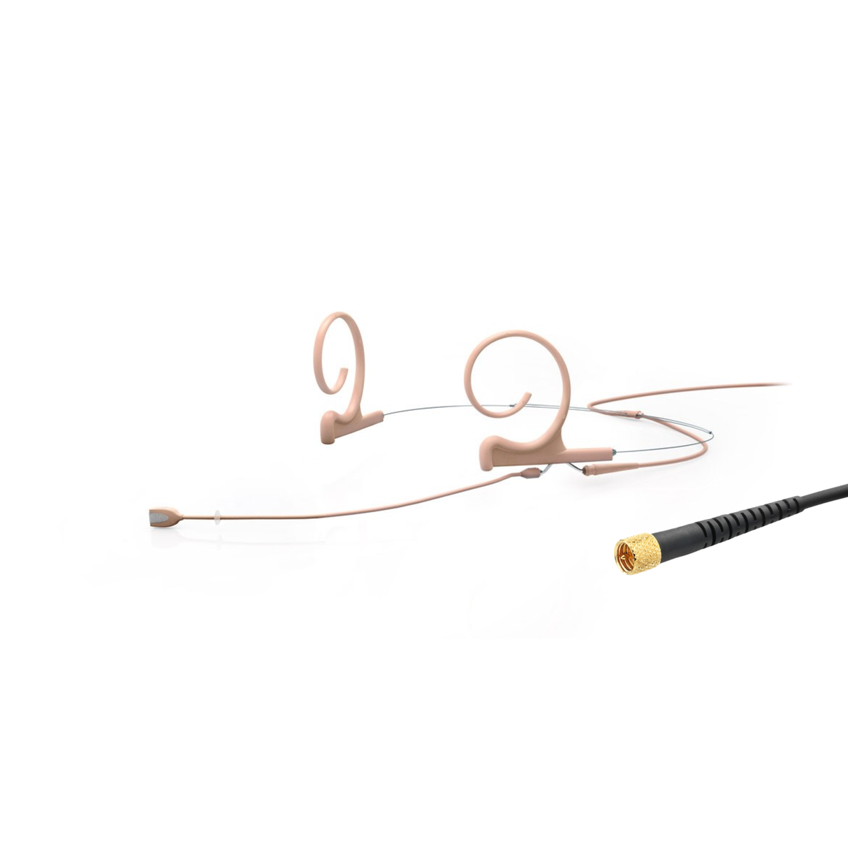 DPA 4166 CORE Omni Flex Headset Mic, 90 mm Boom, Beige, MicroDot