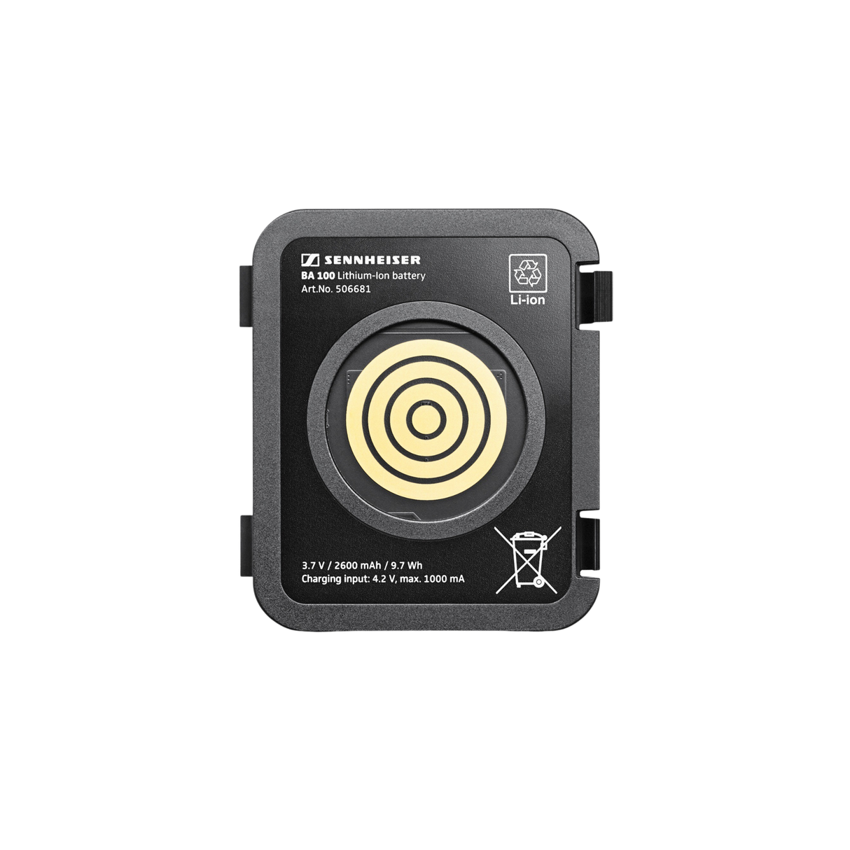 Sennheiser BA 100 TeamConnect Wireless battery, Li-Ion, 3.7 V / 2600 mAh