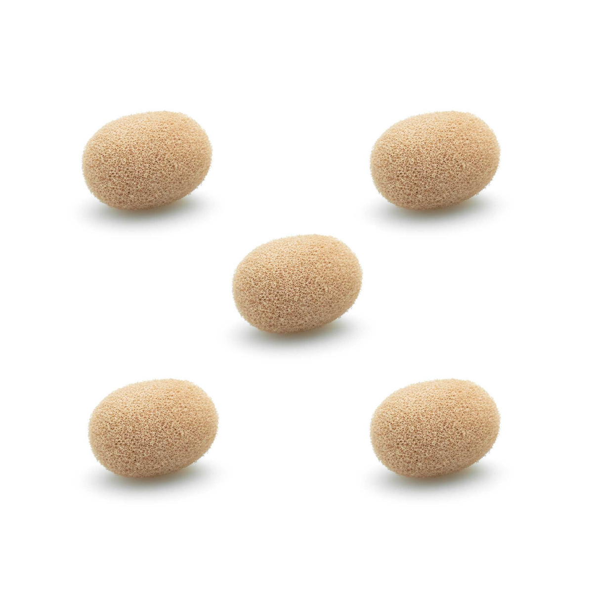 DPA Subminiature Foam Windscreen, beige, 5 pcs – Amber Sound