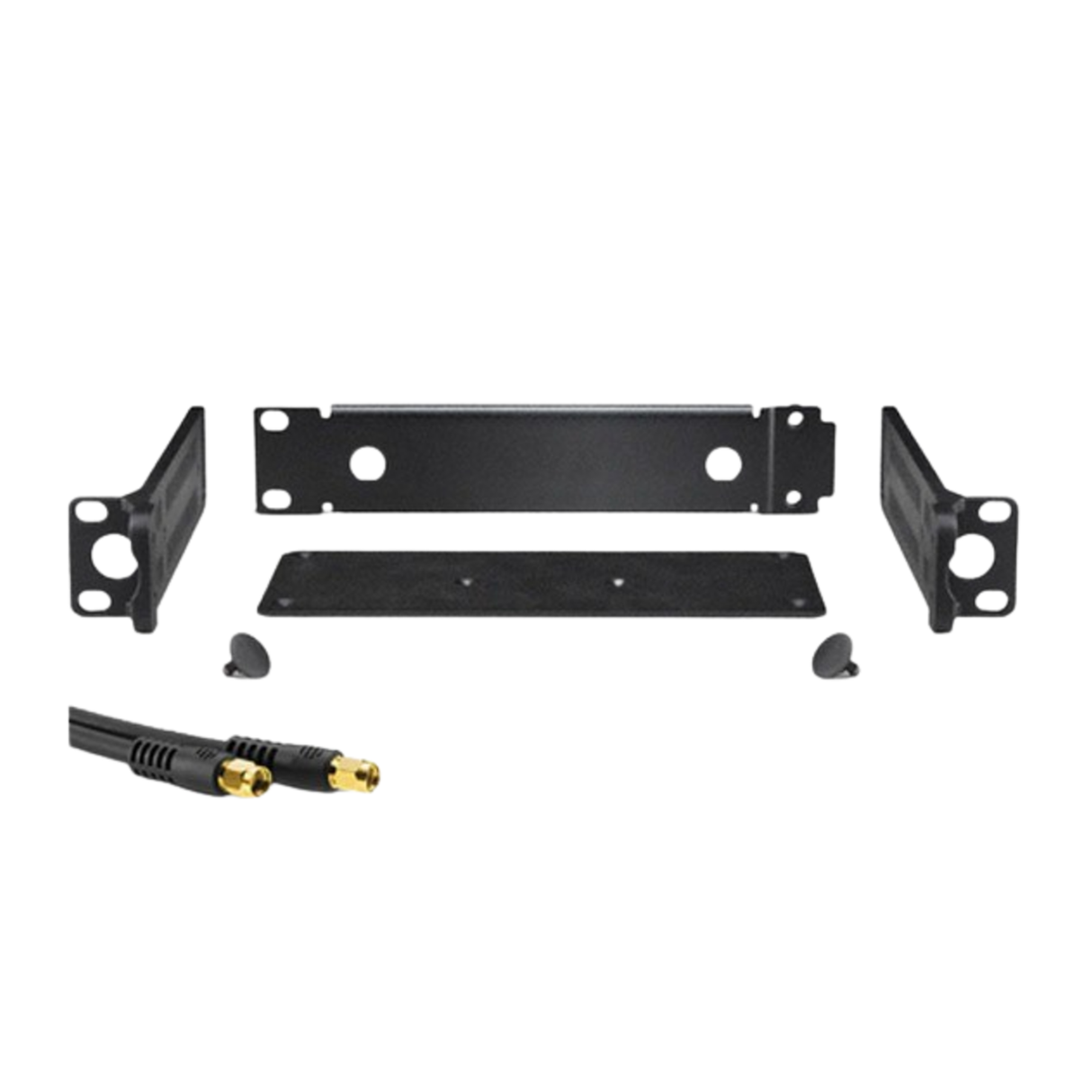 Sennheiser GA 4 Rack mounting kit for EM D1 and SL rack receiver DW, includes antenna front mounting