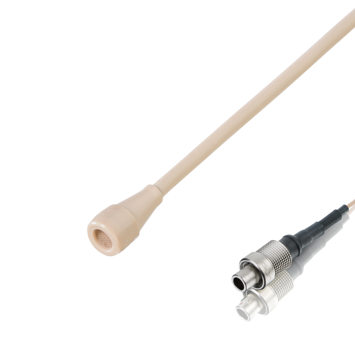 Countryman B3 (round) microphone wired for SK-2000 series, light beige