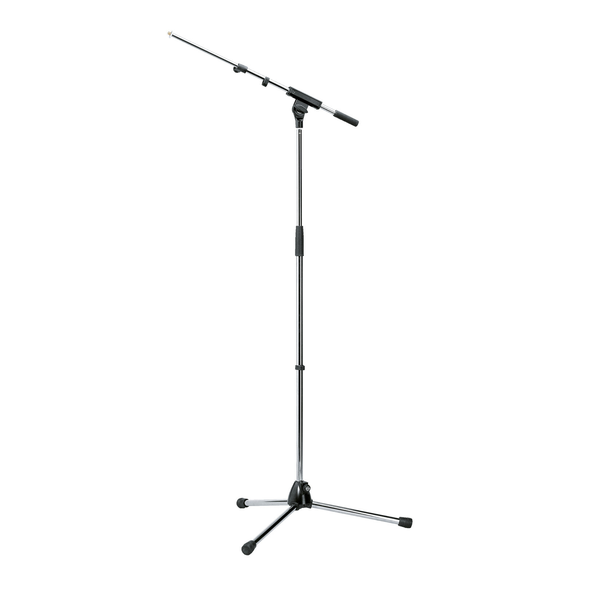 K&M 210/8 microphone boom stand, chrome