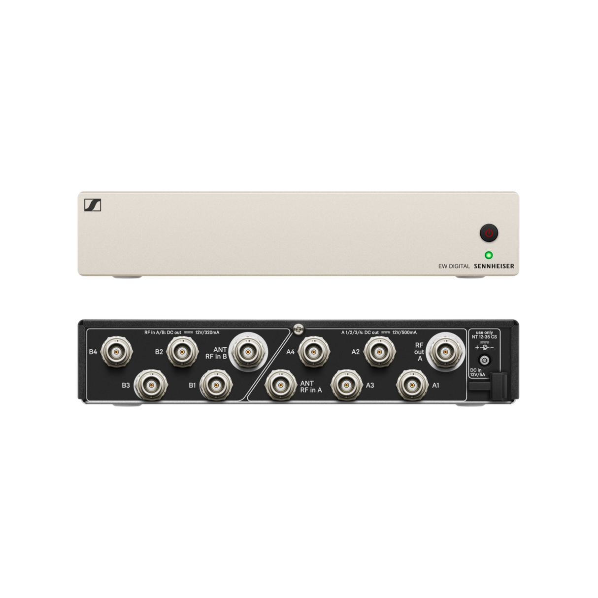 Sennheiser EW-D ASA (X-Y) Active antenna splitter (dual 1;4) with DC power distribution for EW-D
