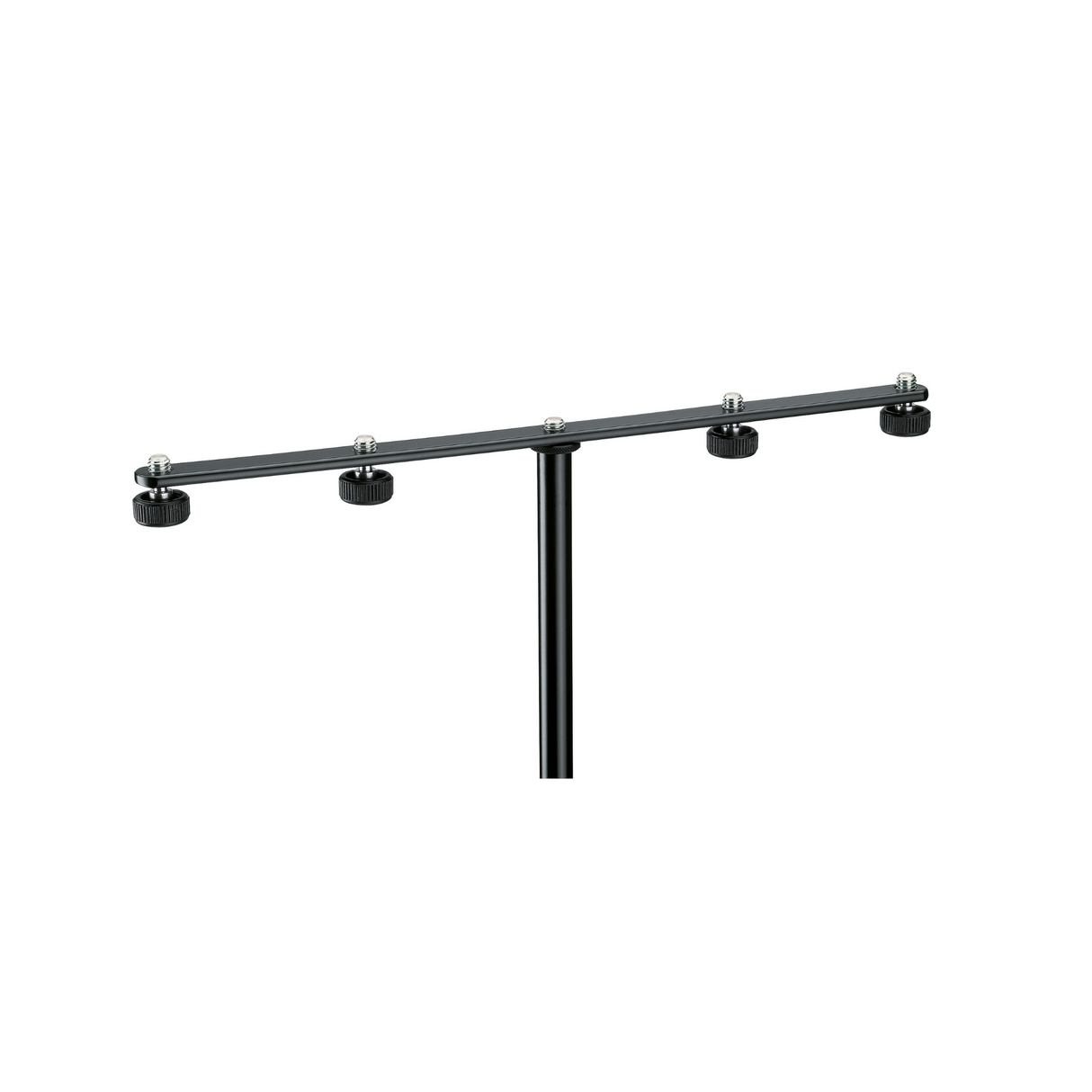 K&M 236 microphone bar for 4 microphones, black