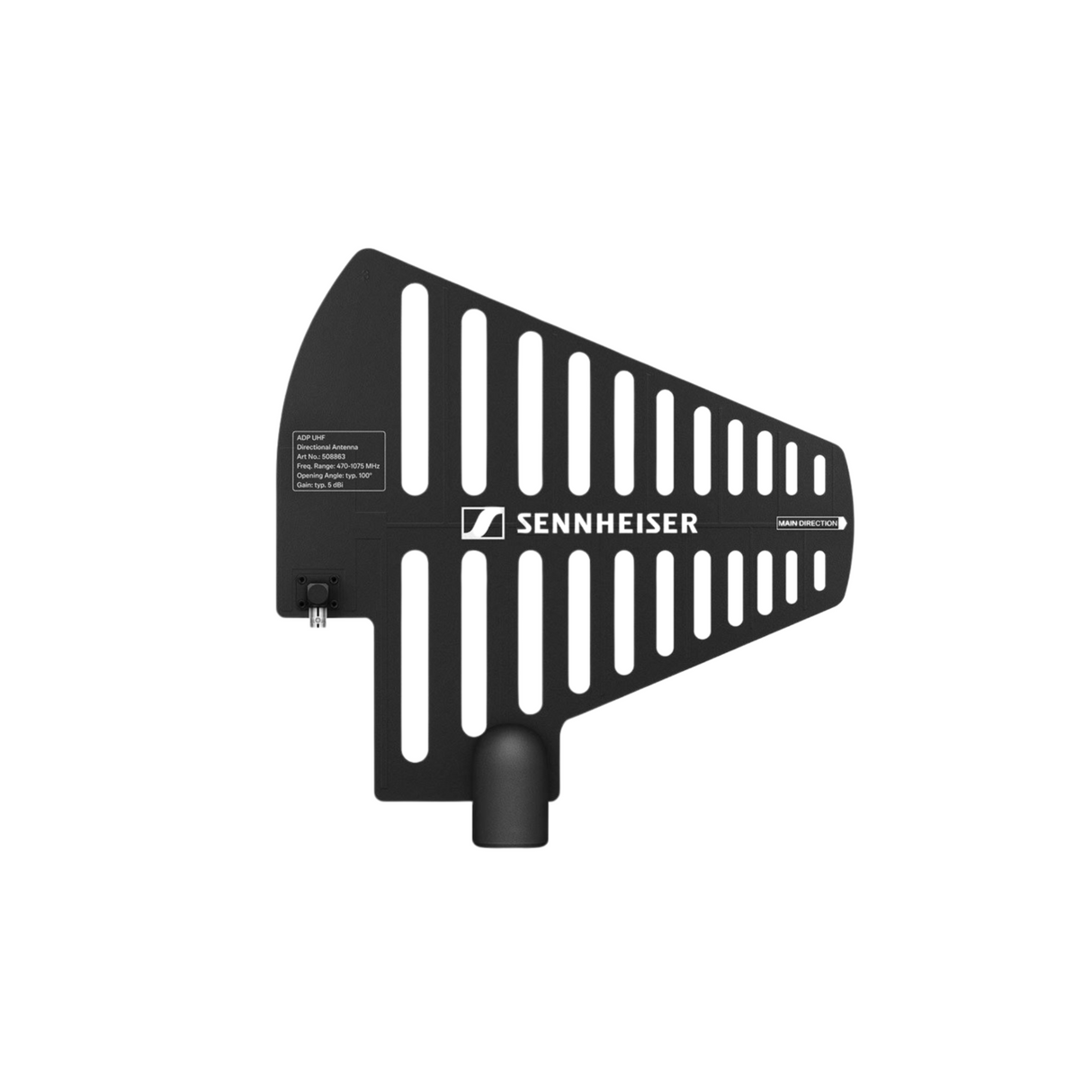 Sennheiser EW-D ADP passive, directional external paddle antenna, UHF range (470 - 1075 MHz)