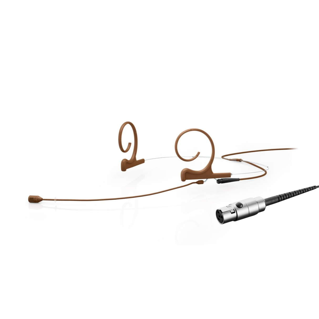 DPA 4288 CORE+ Directional Flex Headset Mic, 120 mm Boom, Brown, TA4F Mini-XLR