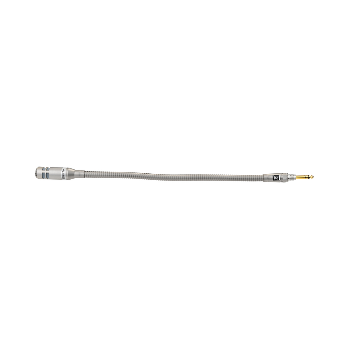 Clear-Com 18" plug-in gooseneck microphone, silver; for Party-Line, i-stations and ICS panels