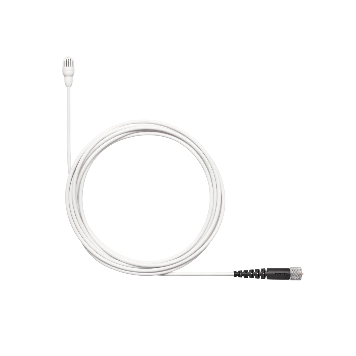 Shure Omnidirectional Condenser Microphone  (Low-sens) with 1.6mm cable & MDOT connector (White)